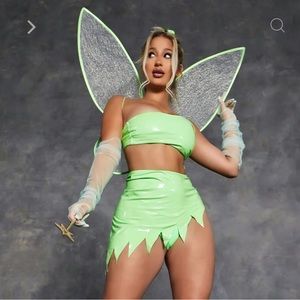 CAMPANITA SEXY FAIRY HALLOWEEN COSTUME💚🧚🏻‍♀️